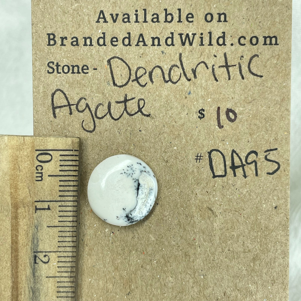 Dendritic Agate Cabochon - DA95 3279D4AF-F033-41FE-84C8-E540FF1127FB Brandedandwild.com