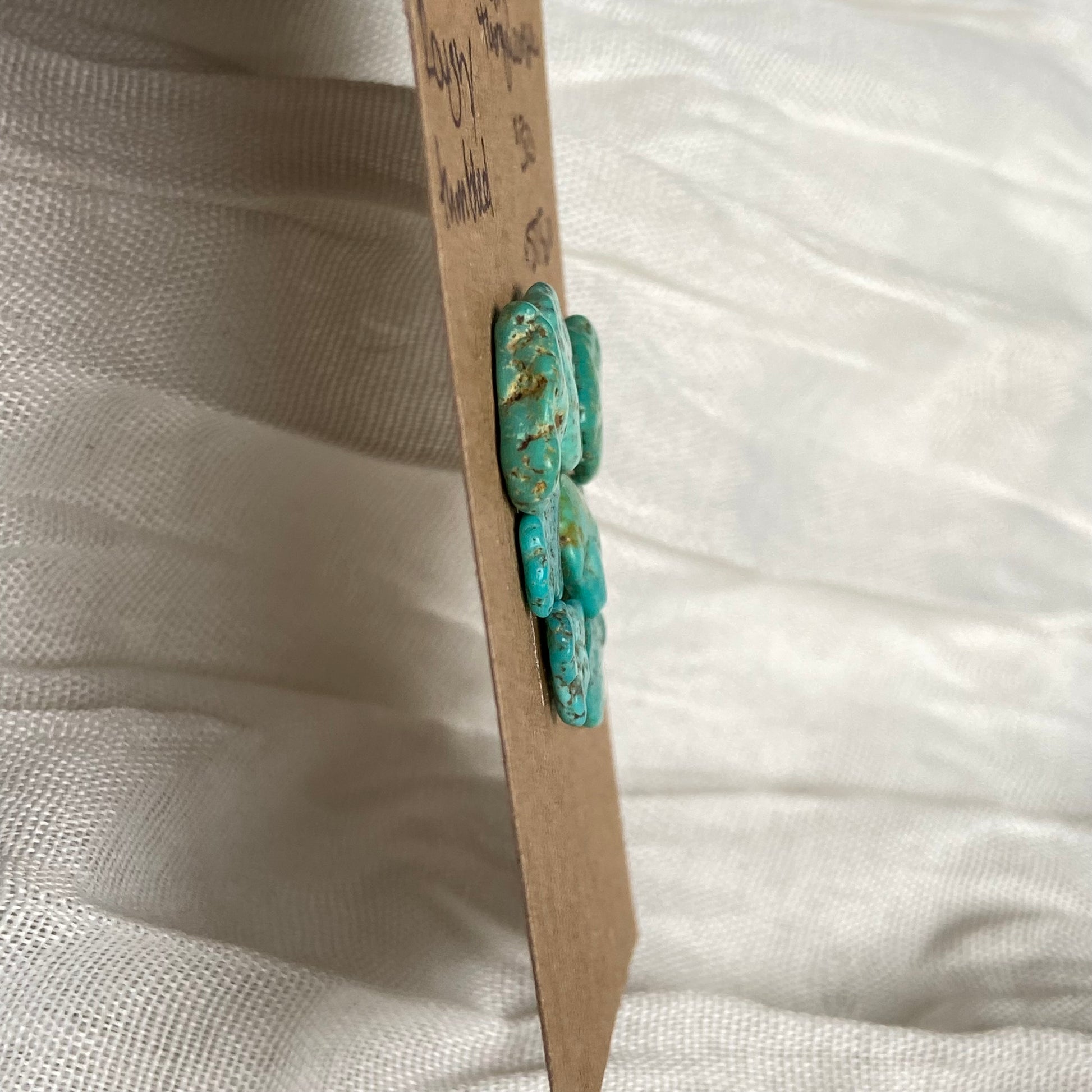 Sonoran Turquoise Rough Tumbled Cabochon - ST50 32D286D0-46E8-4920-80A2-ECA9F50710A4 Brandedandwild.com