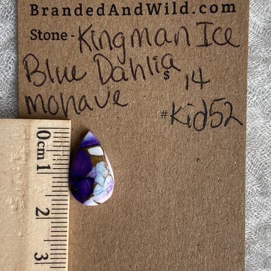 Kingman Ice Blue Dahlia Mohave - KID52