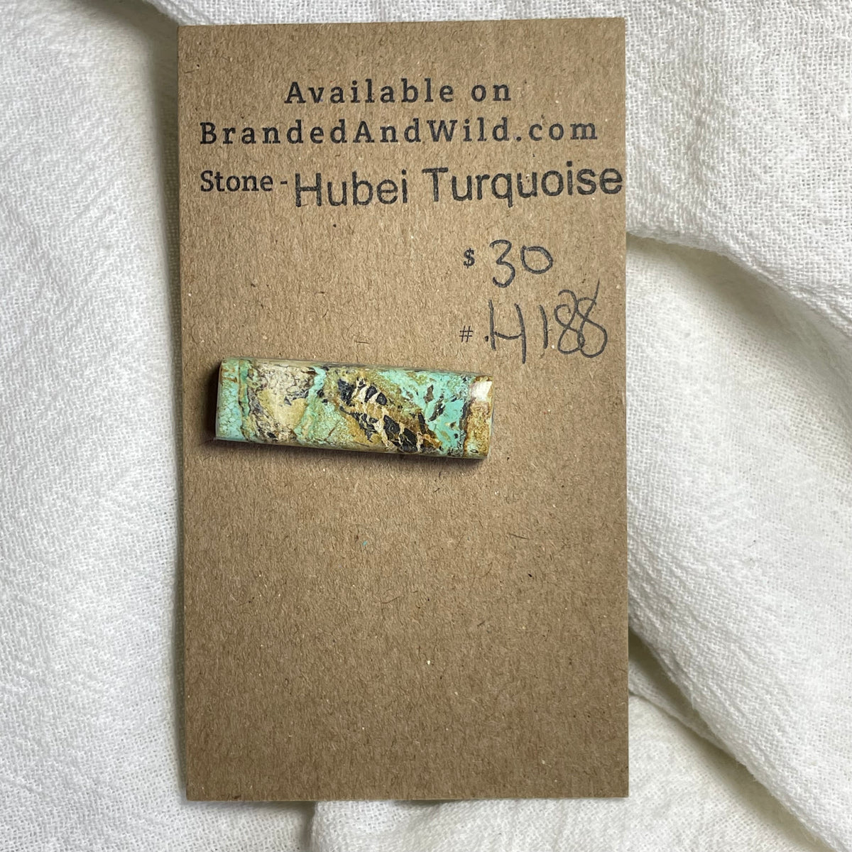 Hubei Turquoise Cabochon - H188 32D9A941-074F-4B02-AAEF-4A3A264EB271 Brandedandwild.com