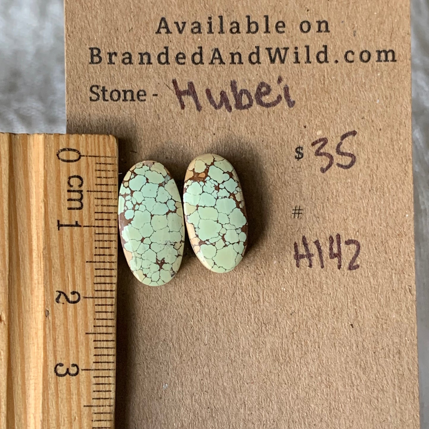 Hubei Turquoise Cabochon - H142