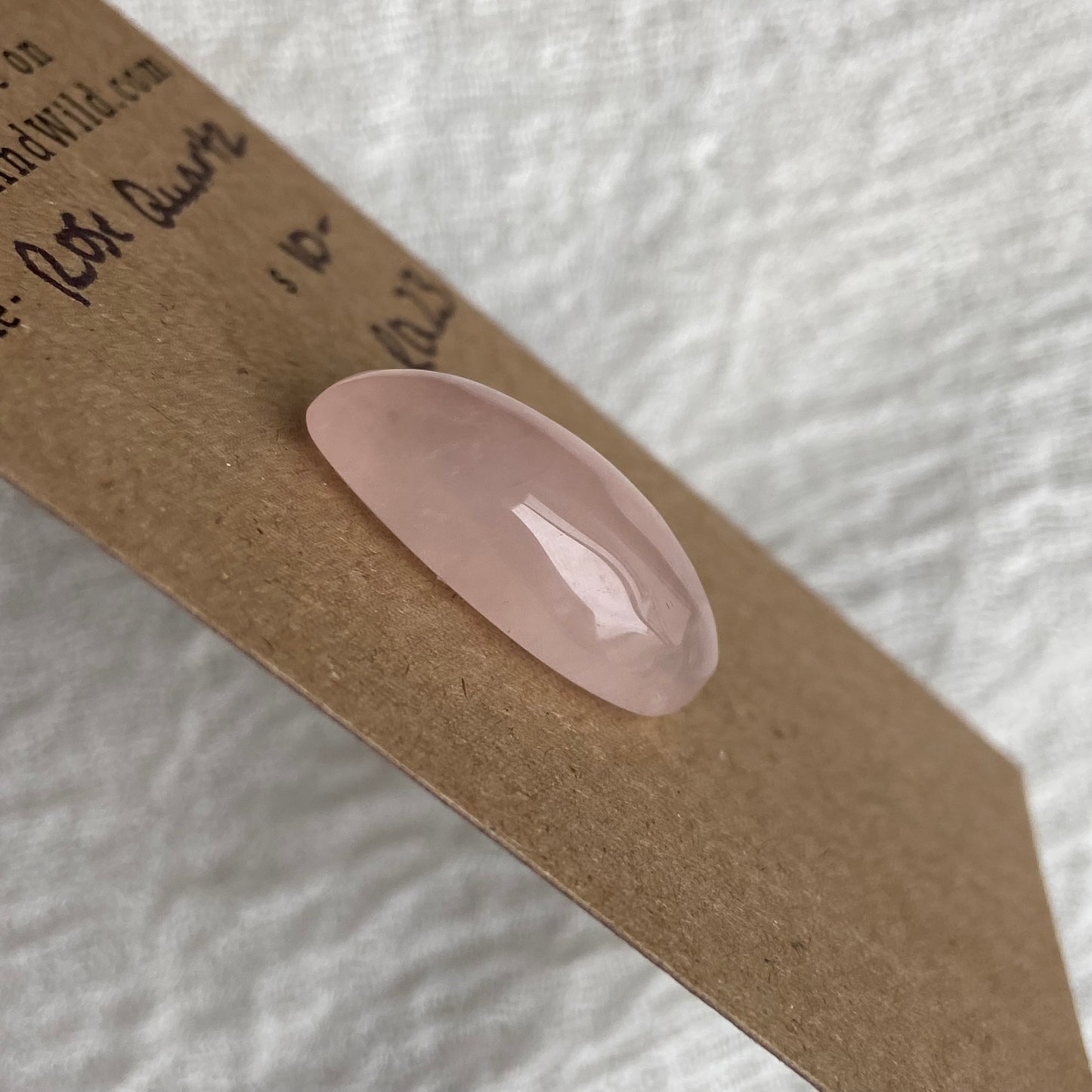 Rose Quartz Cabochon - RQ23