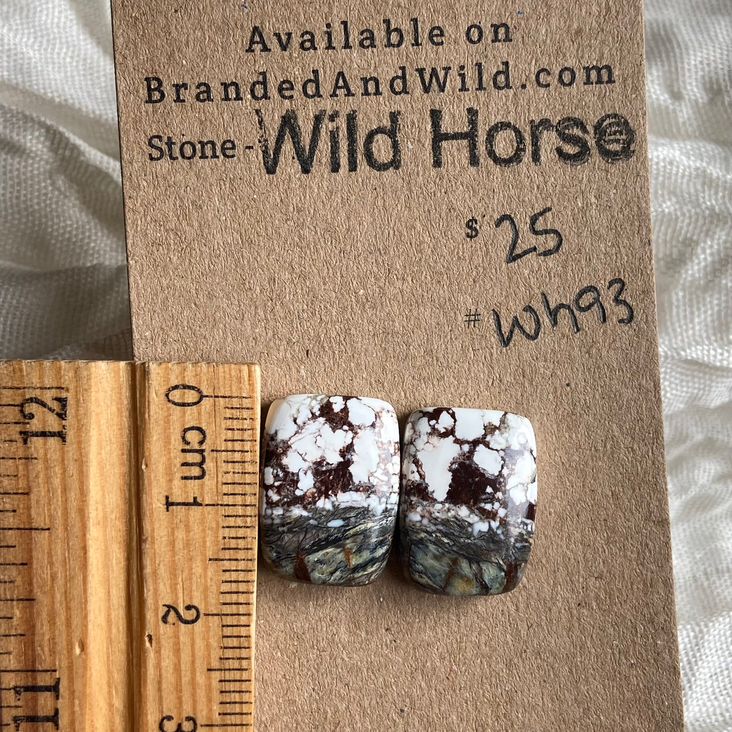 Wild Horse Cabochon - WH93 32E3A50F-DE94-4FD6-95DE-621F2610396A Brandedandwild.com