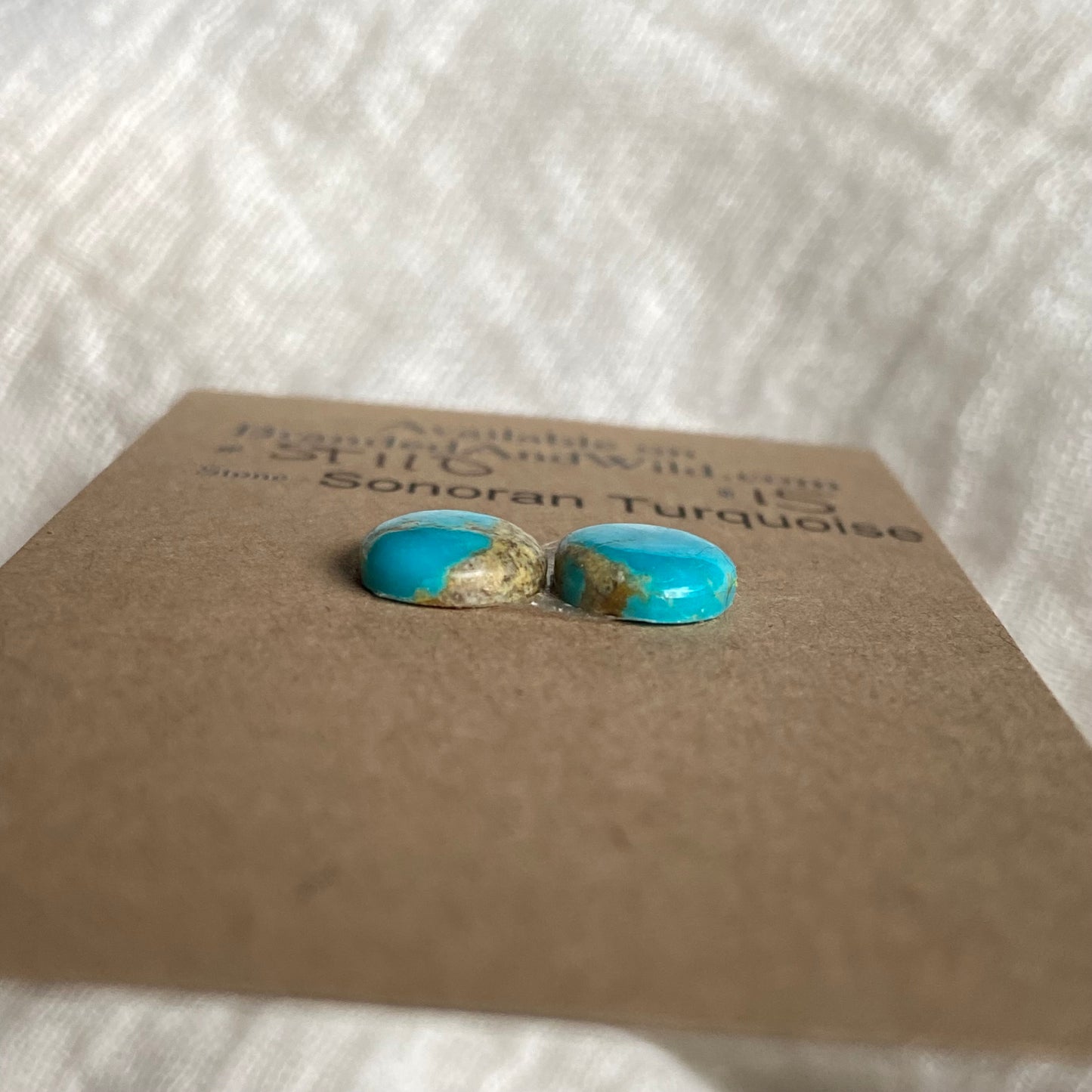 Sonoran Turquoise Cabochon - ST110 330B9B8D-2AF4-4F6D-A82F-ADF65AC9A3AD Brandedandwild.com