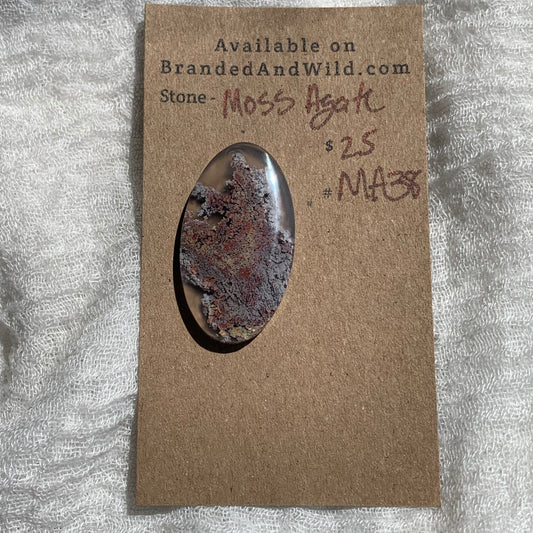Moss Agate Cabochon- MA38