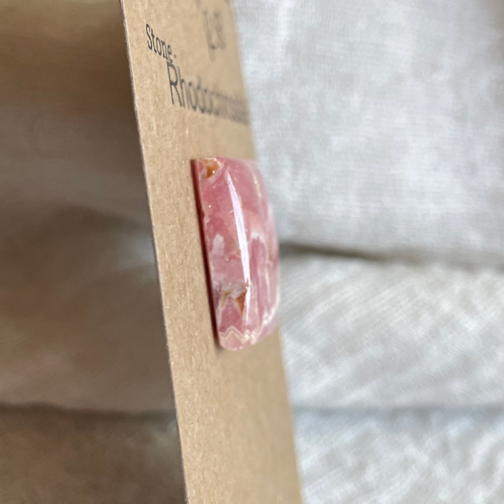 Rhodochrosite Cabochon - R18 3330D679-BD83-424C-8149-09C2205607DA Brandedandwild.com