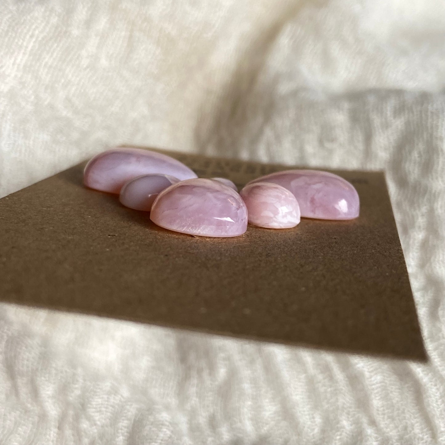 Pink Opal Cabochon - P12 3344AD60-74CC-491C-A0A4-6A2C4492156A Brandedandwild.com