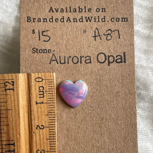 Aurora Opal Cabochon - A87 3368E349-A9BA-4668-AC2B-78419F2B711A Brandedandwild.com