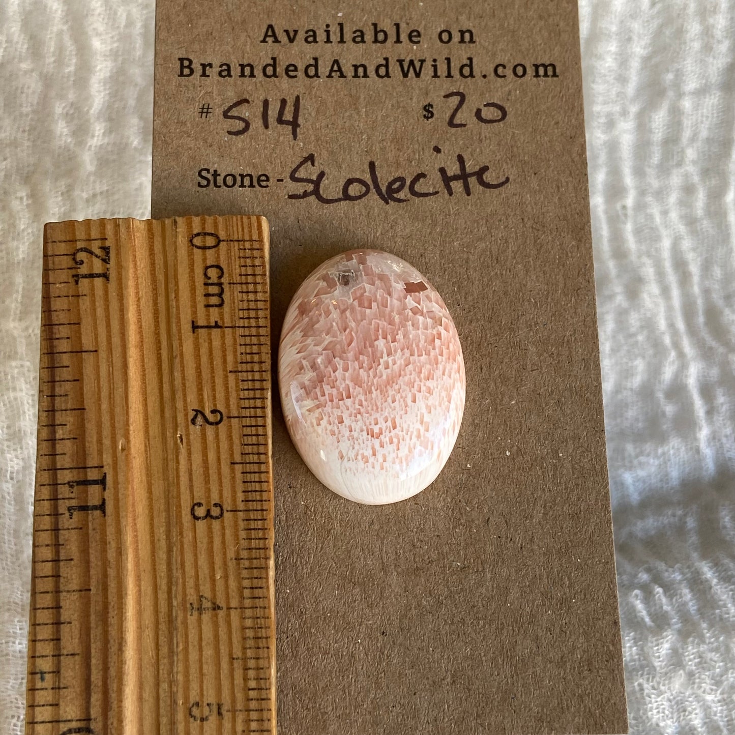 Scolecite Cabochon - S14
