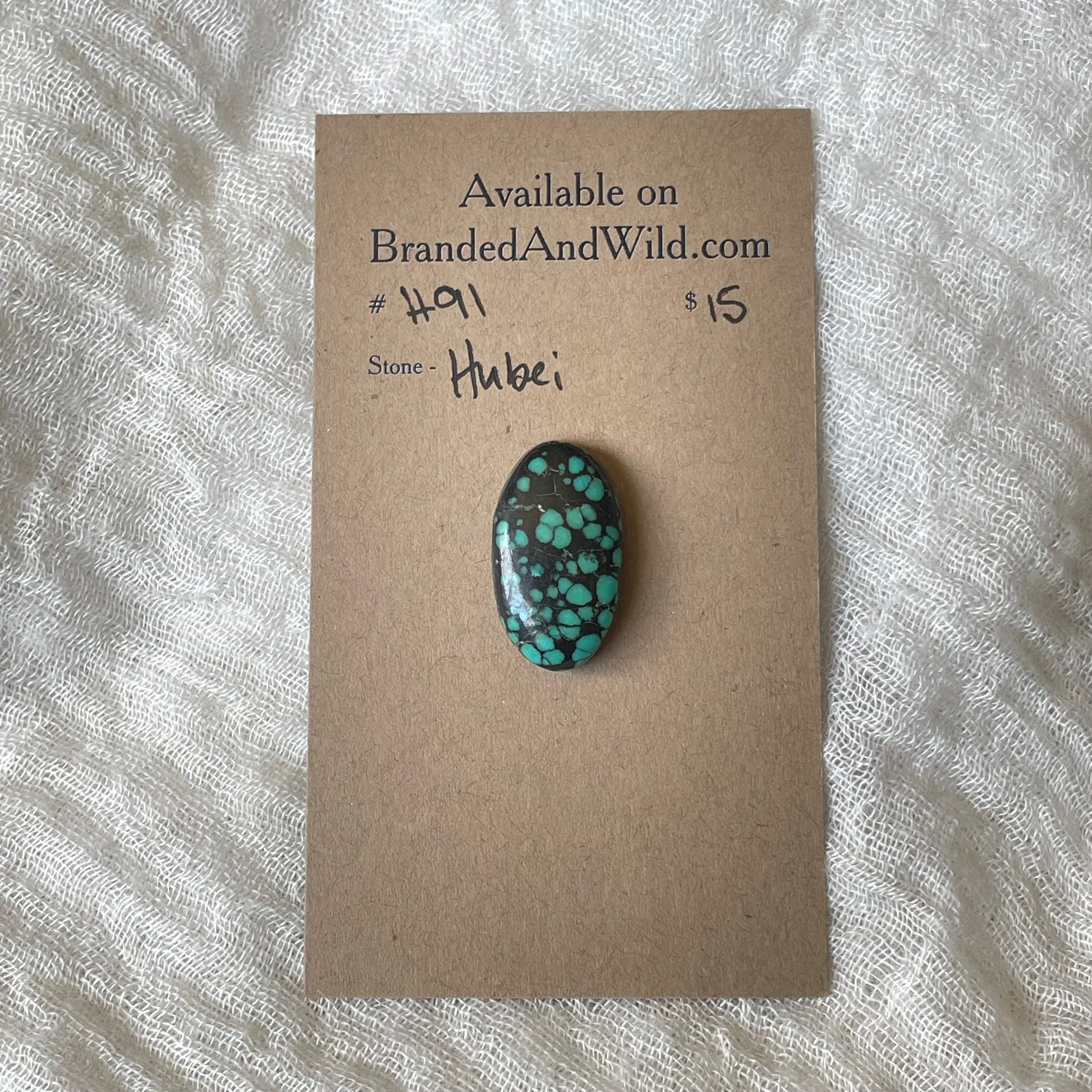 Hubei Turquoise Cabochon - H91 33DE5D98-3D0E-4516-BAB1-0BD09FBE9972 Brandedandwild.com
