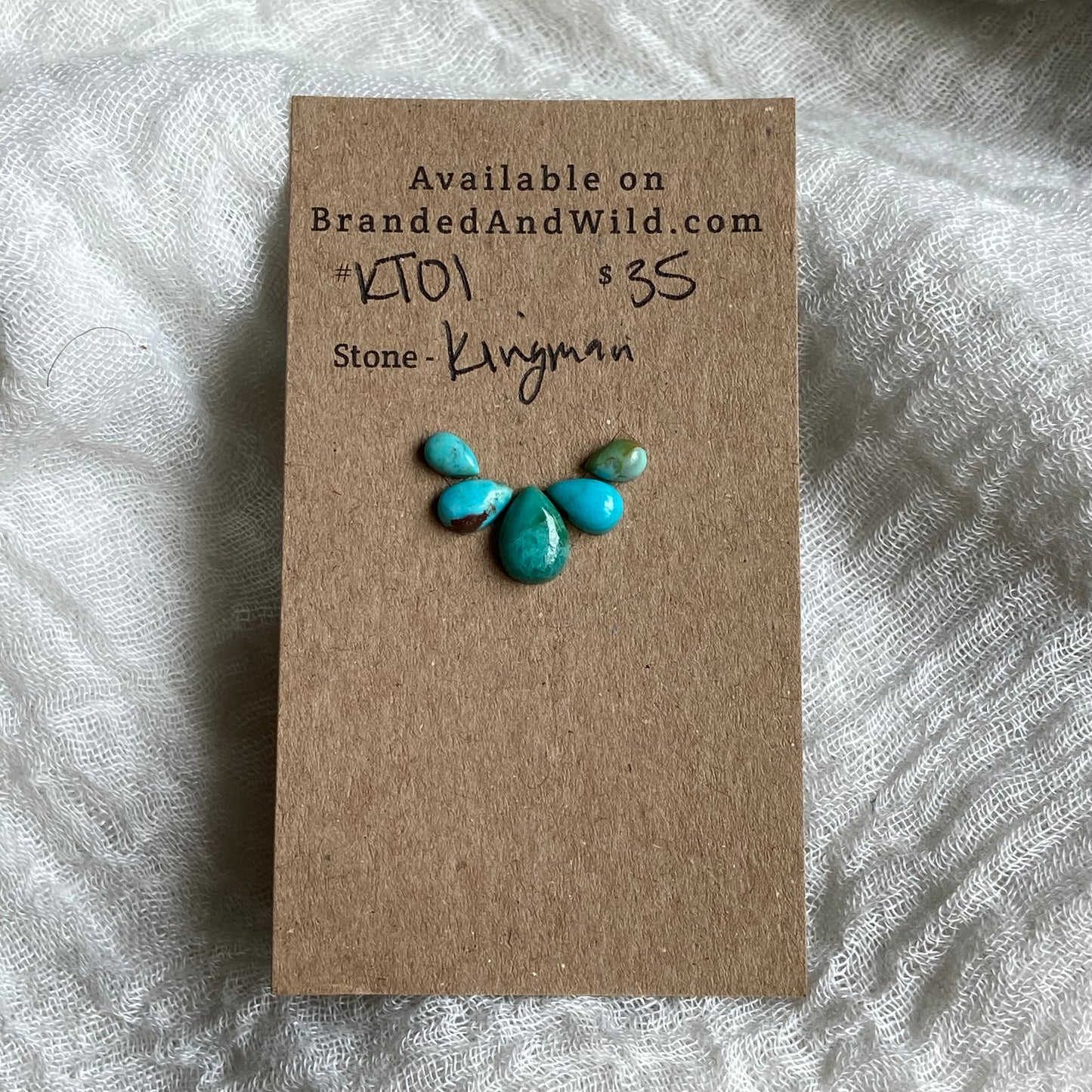 Kingman Turquoise Cabochon - KT01