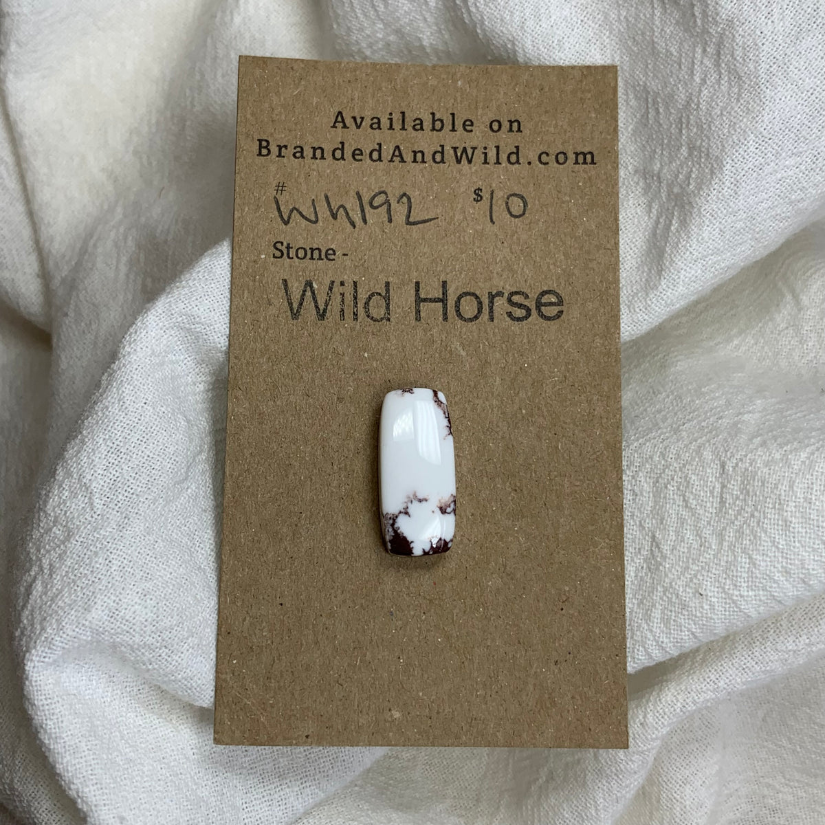 Wild Horse Cabochon - WH192 33F9D3D4-FA0A-4227-B8FC-BCDEC7AE4600 Brandedandwild.com