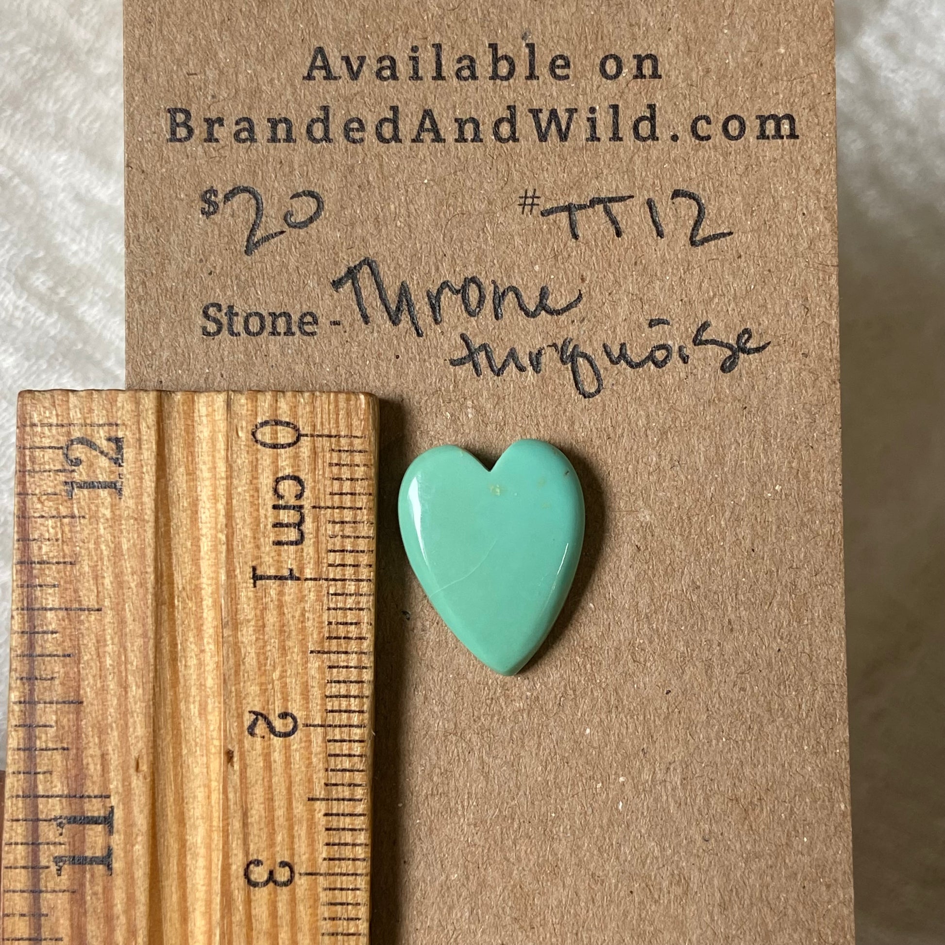 Tyrone Turquoise Cabochon - TT12 3404DF94-9451-4926-93CC-1A52F370E374 Brandedandwild.com