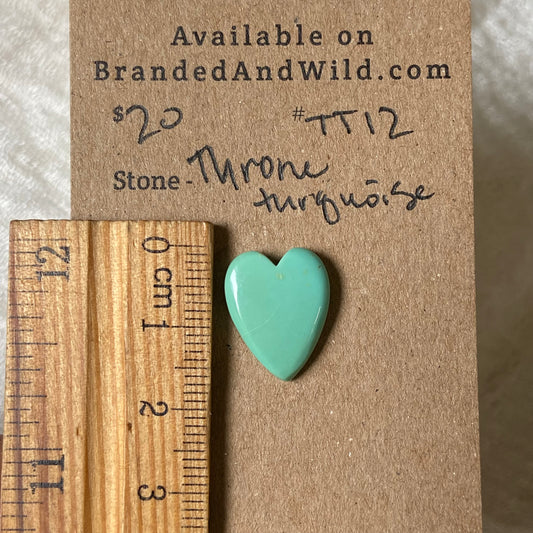 Tyrone Turquoise Cabochon - TT12 3404DF94-9451-4926-93CC-1A52F370E374 Brandedandwild.com