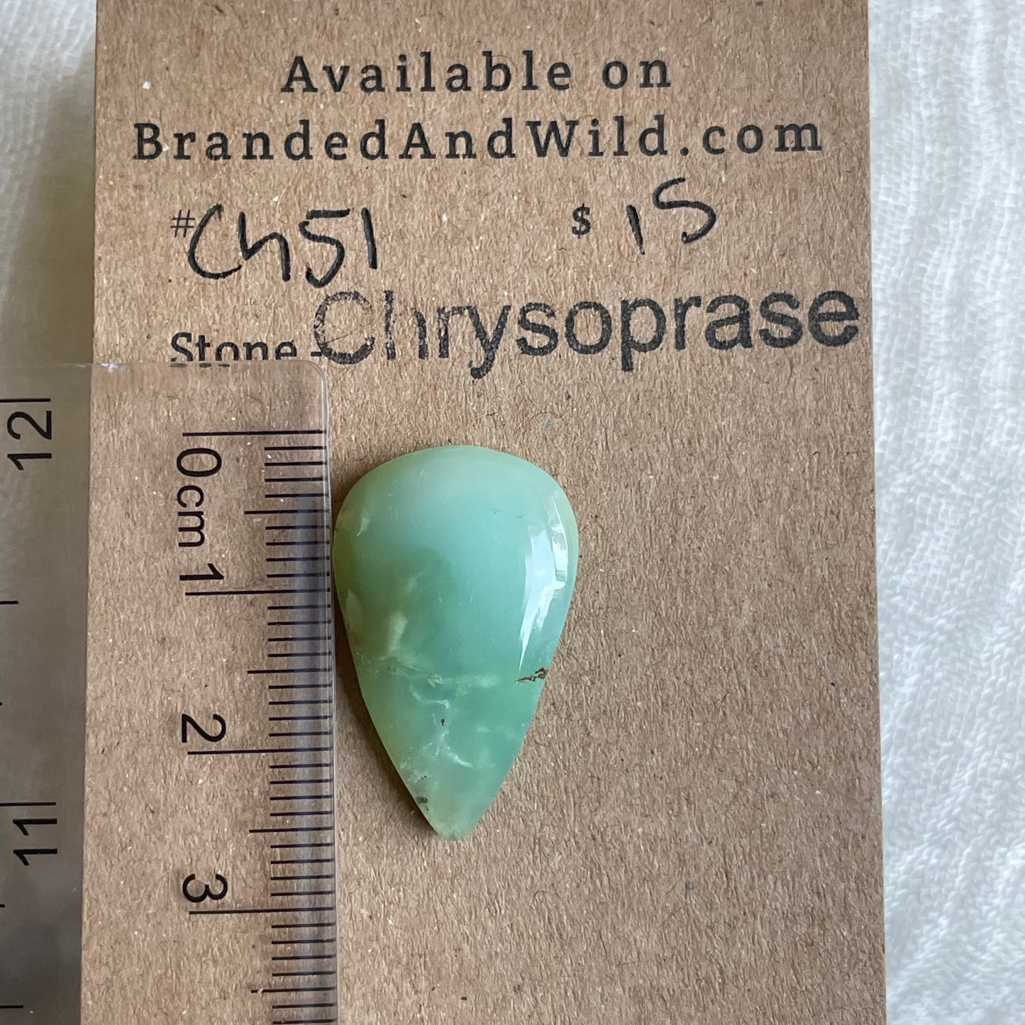 Chrysoprase Cabochon - Ch51