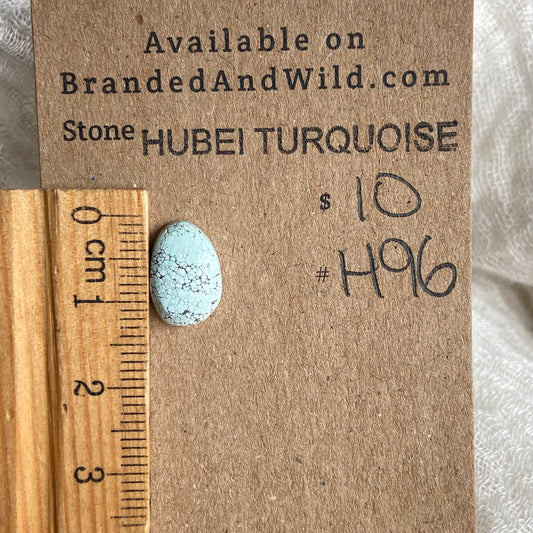 Hubei Turquoise Cabochon - H96 34222BCC-B8D1-4BB6-9846-45D28D289597 Brandedandwild.com