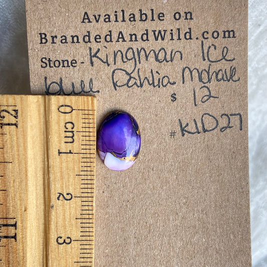 Kingman Ice Blue Dahlia Mohave - KID27