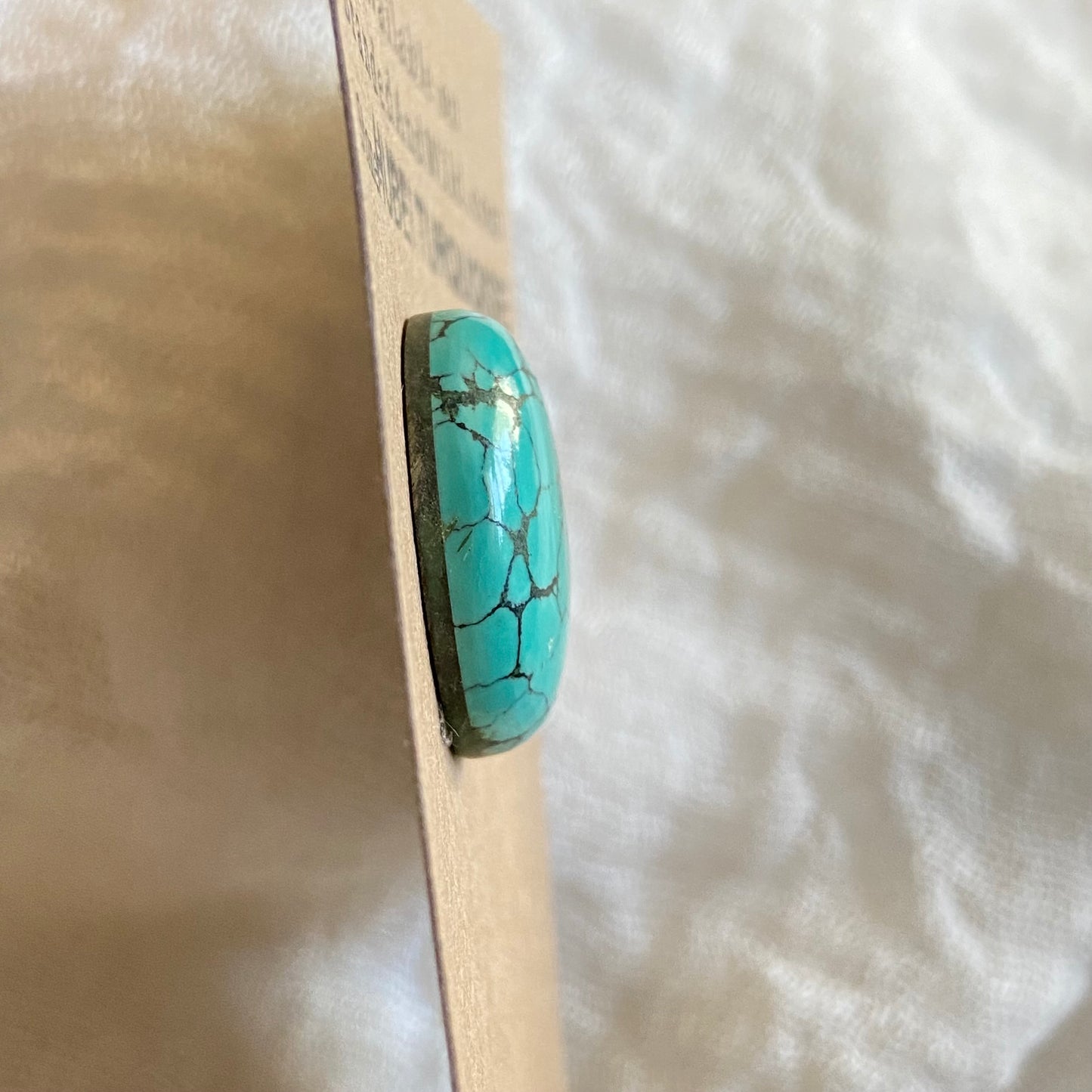 Hubei Turquoise Cabochon - H152 342F9B91-7544-4FDE-B63C-DDCBF3F55C77 Brandedandwild.com