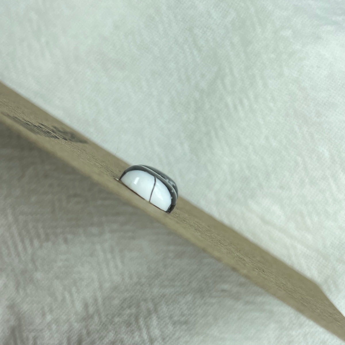 White Buffalo Cabochon - WB137 3475F683-1DB2-4789-952C-483AC89EED19 Brandedandwild.com