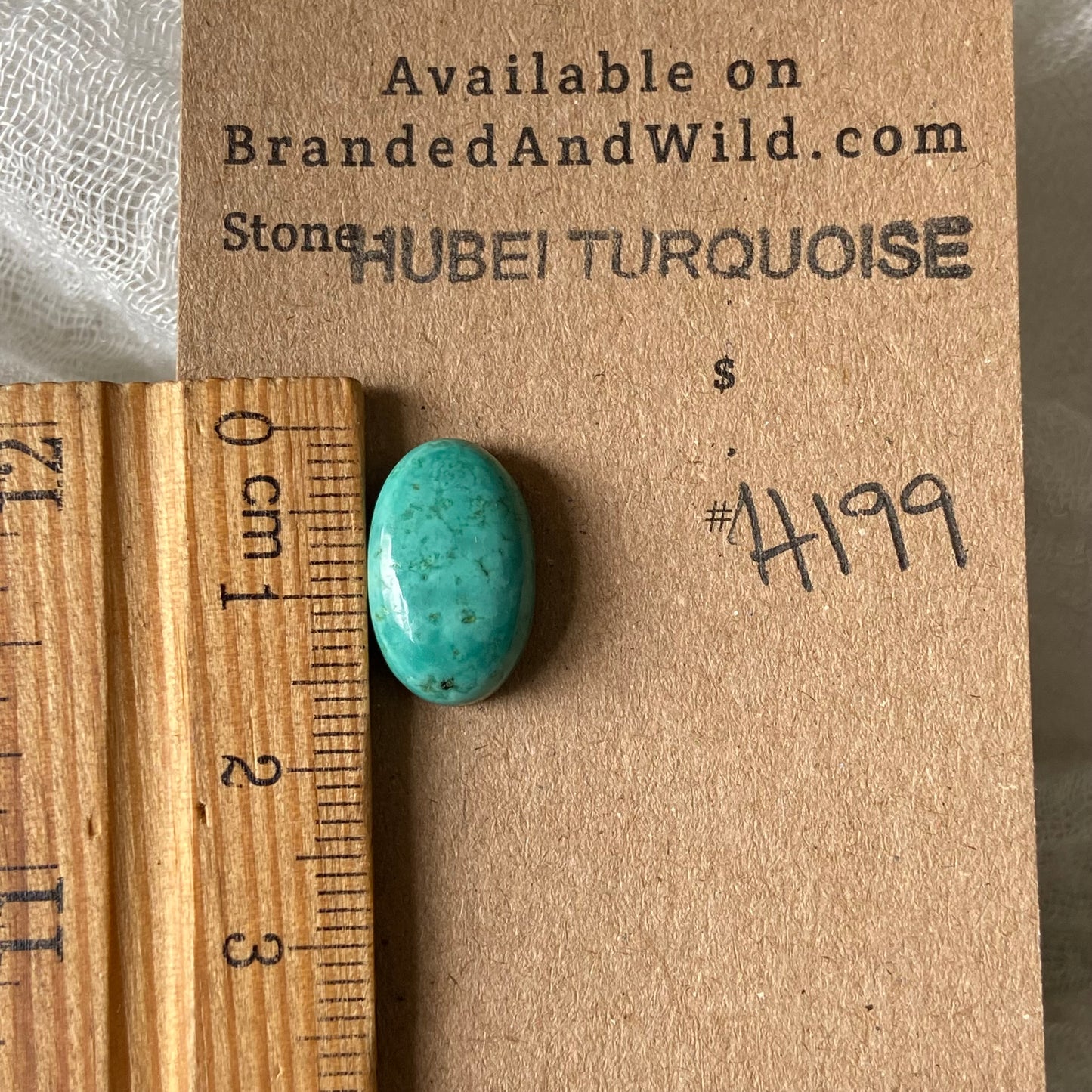 Hubei Turquoise Cabochon - H199
