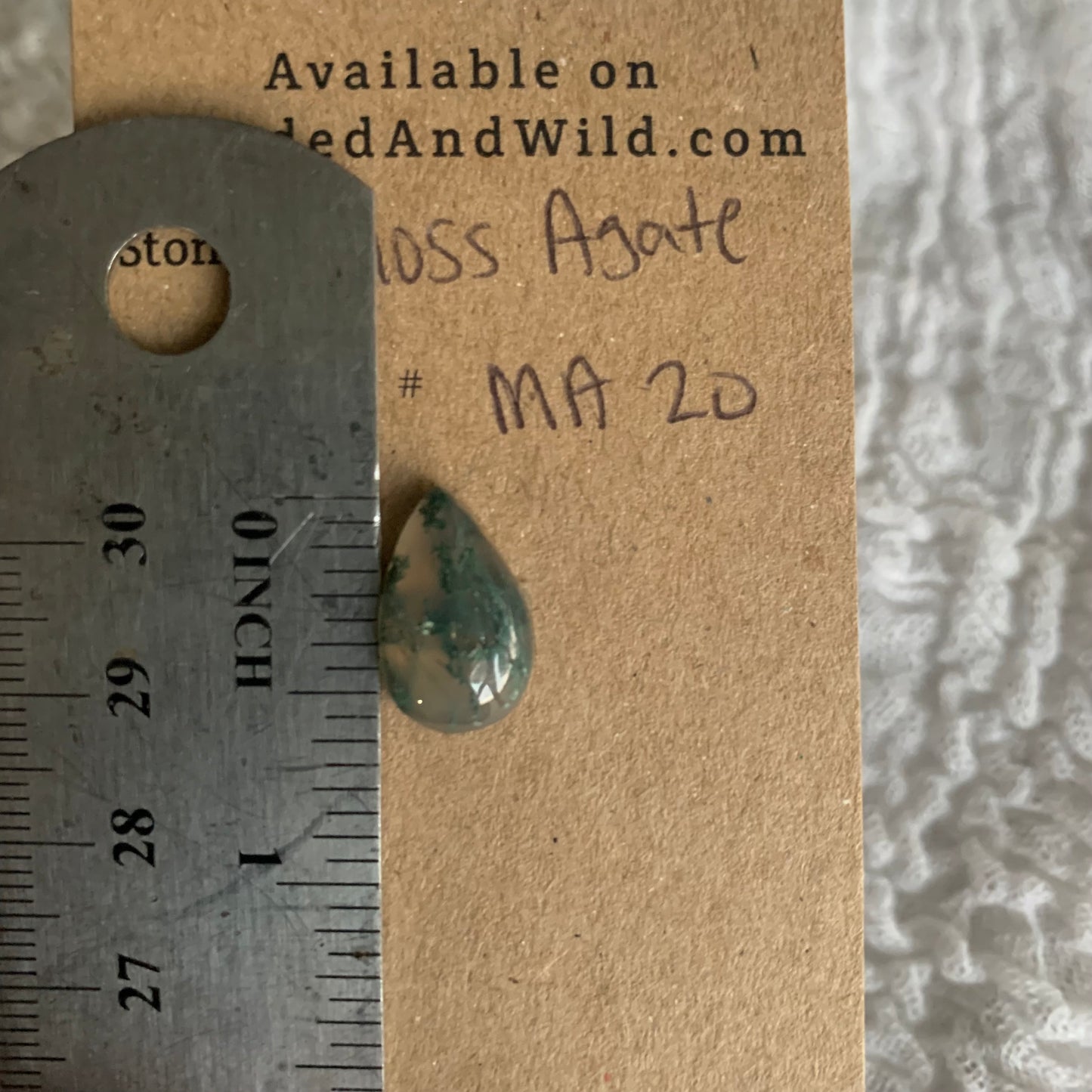 Moss Agate Cabochon- MA20