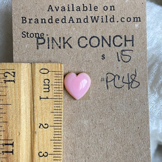 Pink Conch Cabochon - PC48