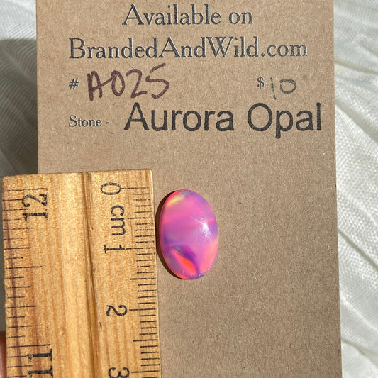 Aurora Opal Cabochon - A25 34F1BD22-C990-4846-ADD2-D5A1911933C6 Brandedandwild.com