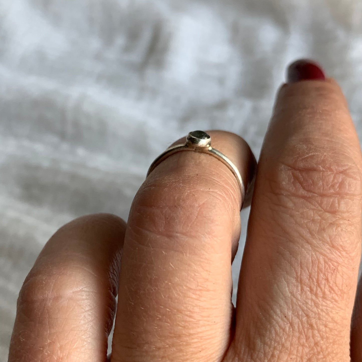Sterling Silver Ring - R32  Size - 6