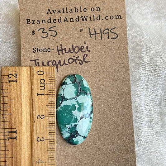 Hubei Turquoise Cabochon - H195 35351164-4818-44C3-BE5C-729E97FECF11 Brandedandwild.com