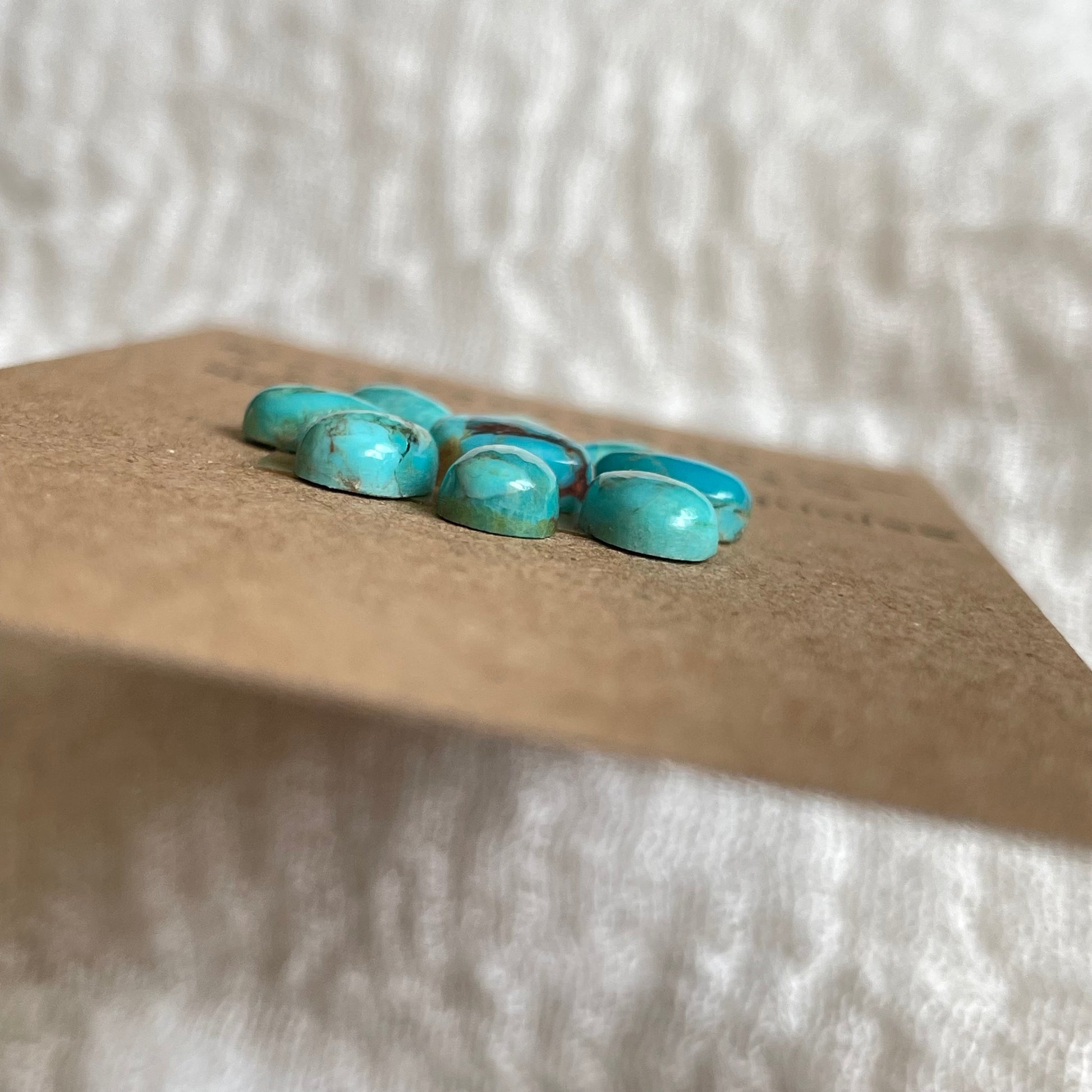 Kingman Turquoise Cabochon - KT25 35624350-464F-43CA-8A25-AB37F47E0E66 Brandedandwild.com