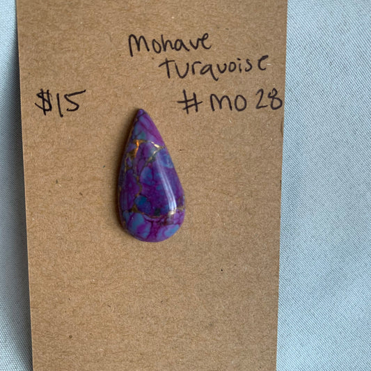 Mohave Turquoise Cabochon - M028