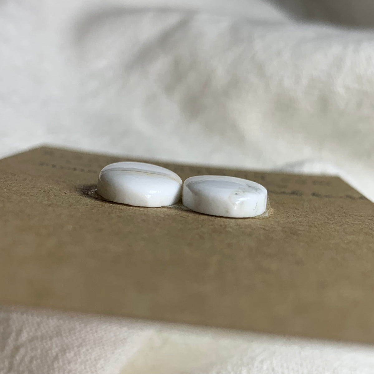 White Buffalo Cabochon - WB111 35BBAD41-CB89-48CB-A9BE-65B3AF477863 Brandedandwild.com