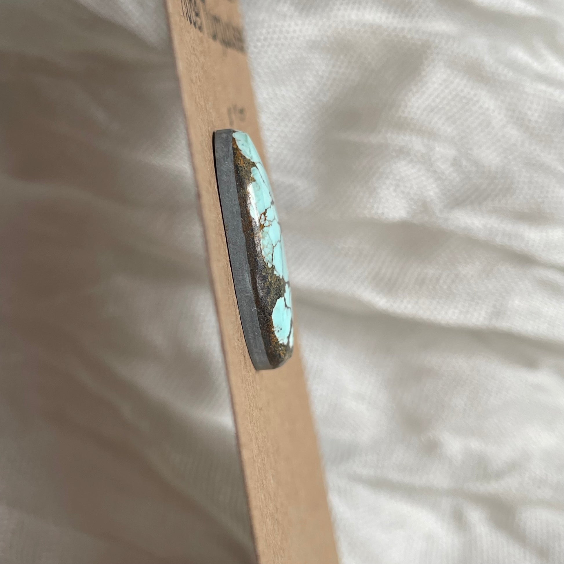 Hubei Turquoise Cabochon - H104 35BD2A9D-2B55-4CC6-9C38-BC273D4F59C3 Brandedandwild.com