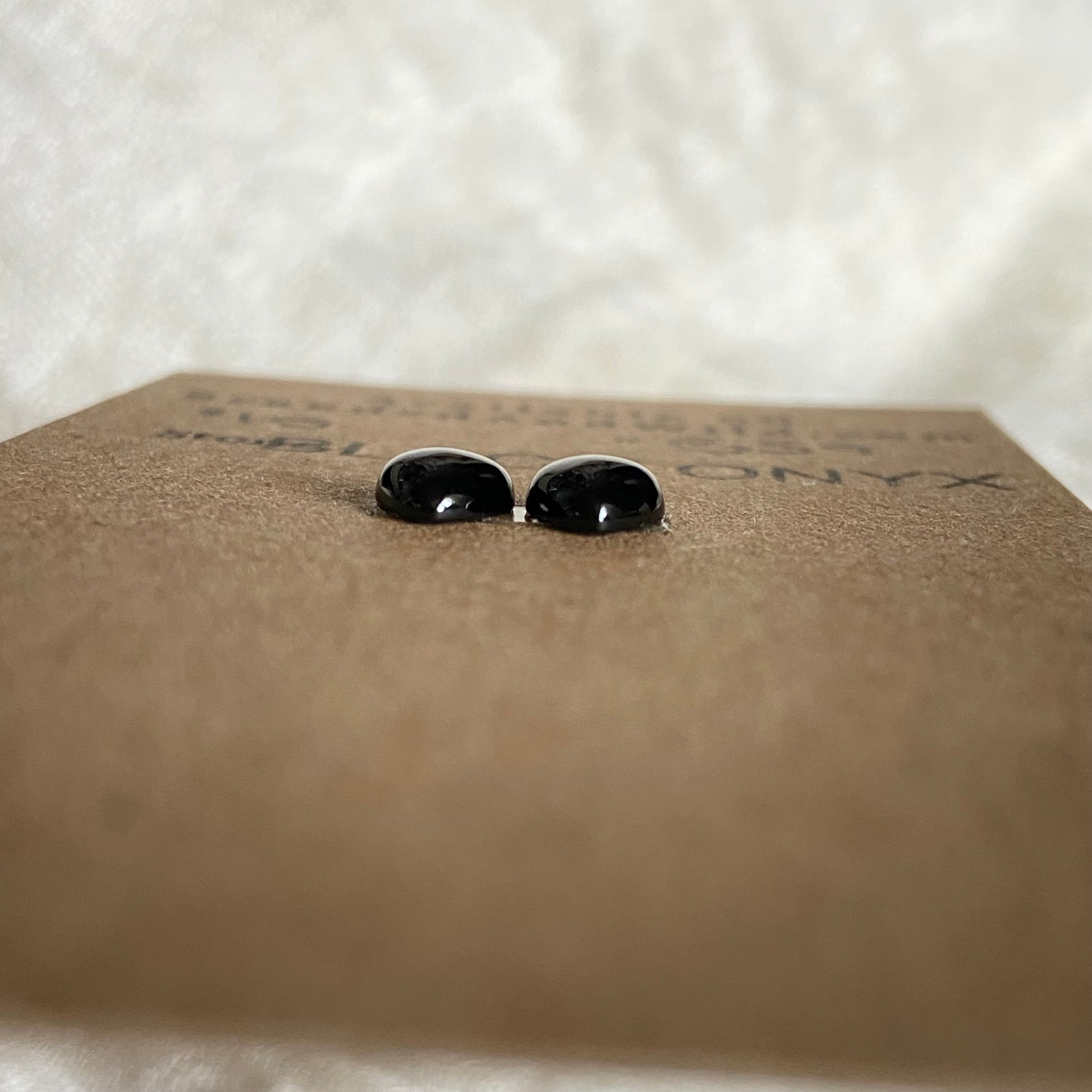Black Onyx Cabochon - B59 35EA94CE-509F-4F88-9014-D5001D34C2EC Brandedandwild.com