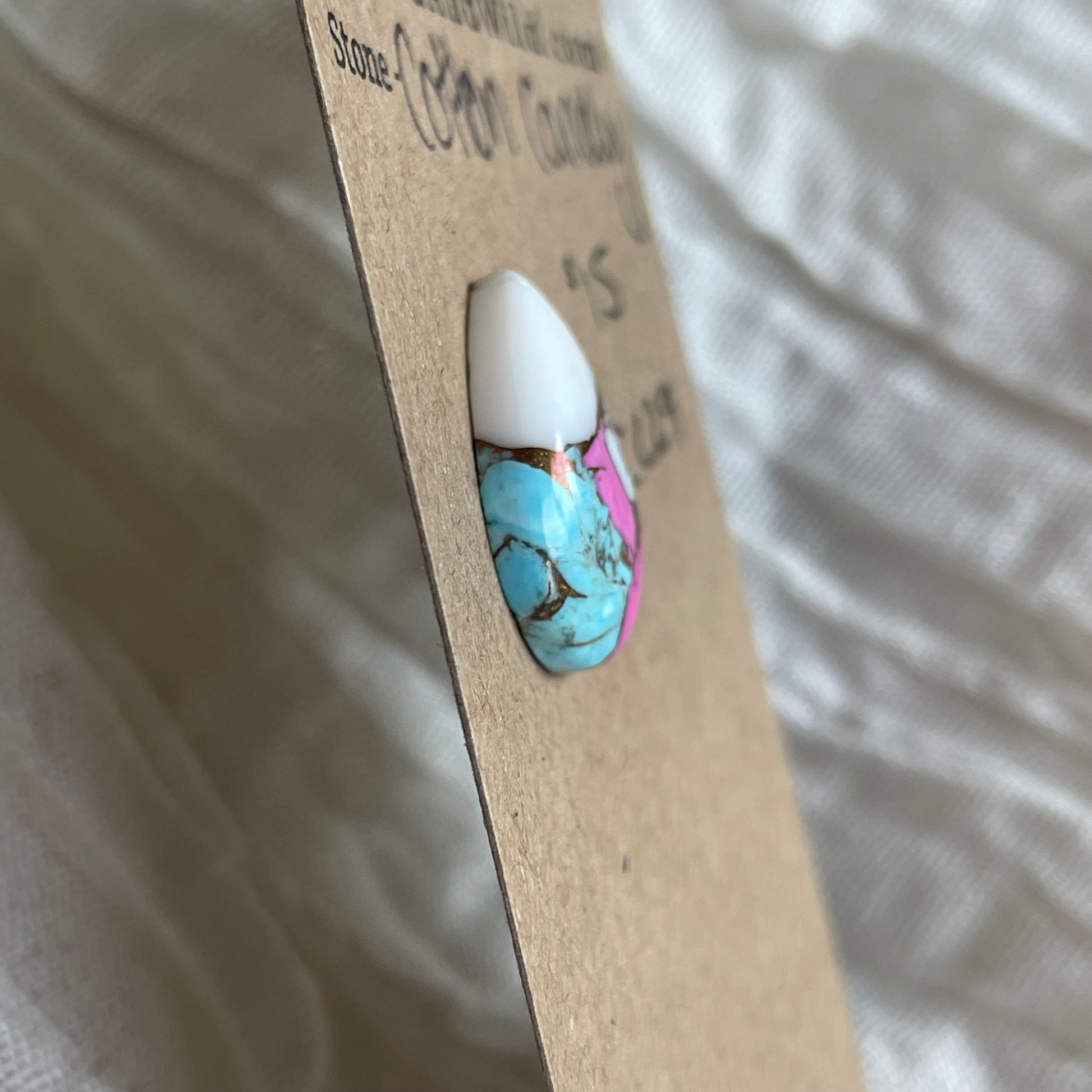 Cotton Candy Cabochon - CC29 35F67630-DCBB-4C21-AA64-34B1897010DA Brandedandwild.com