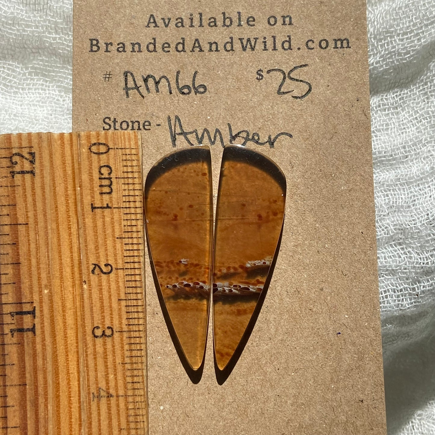Amber Cabochon AM66