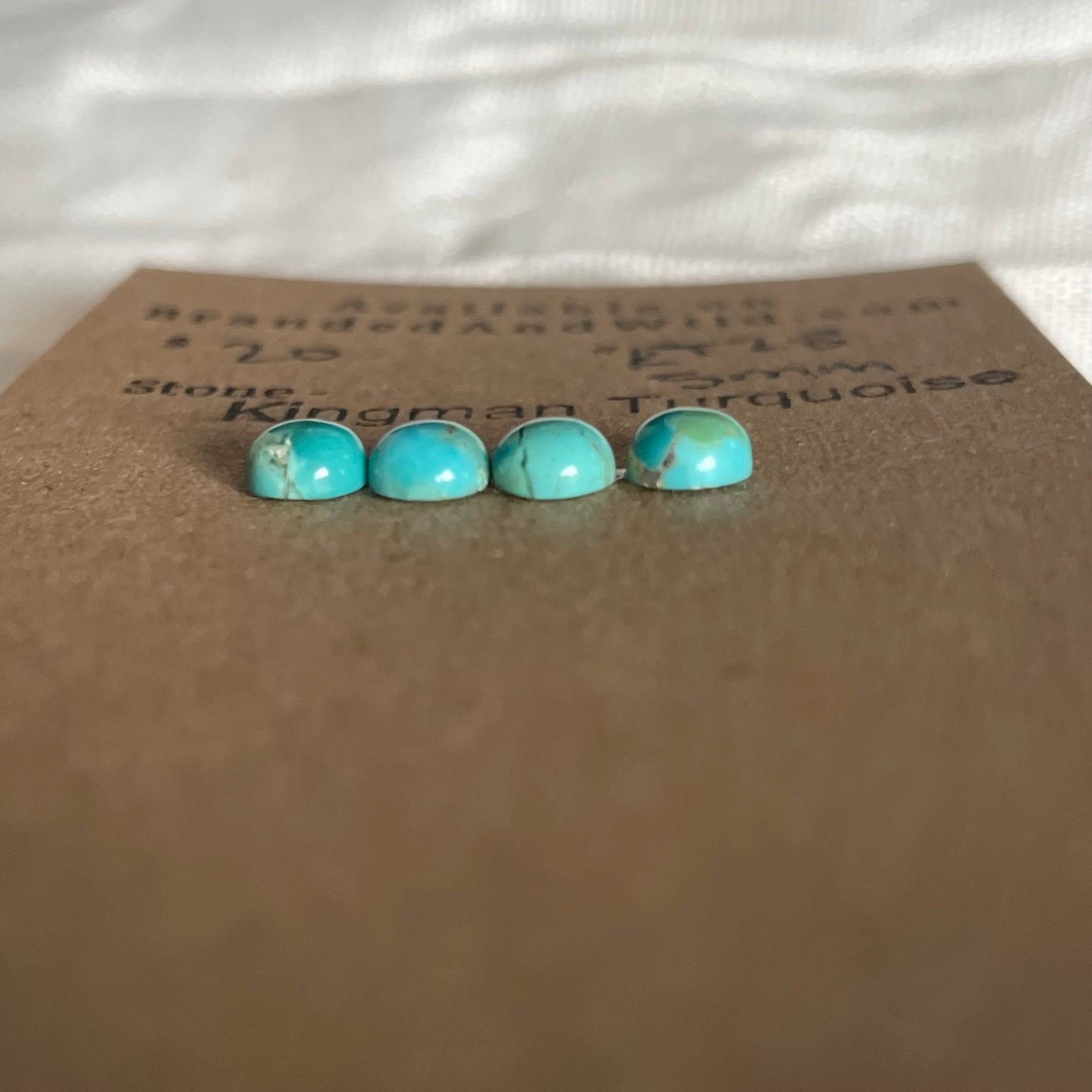 Kingman Turquoise Cabochon - KT28 36099037-3C40-4AB1-A94F-413D84460DFA Brandedandwild.com