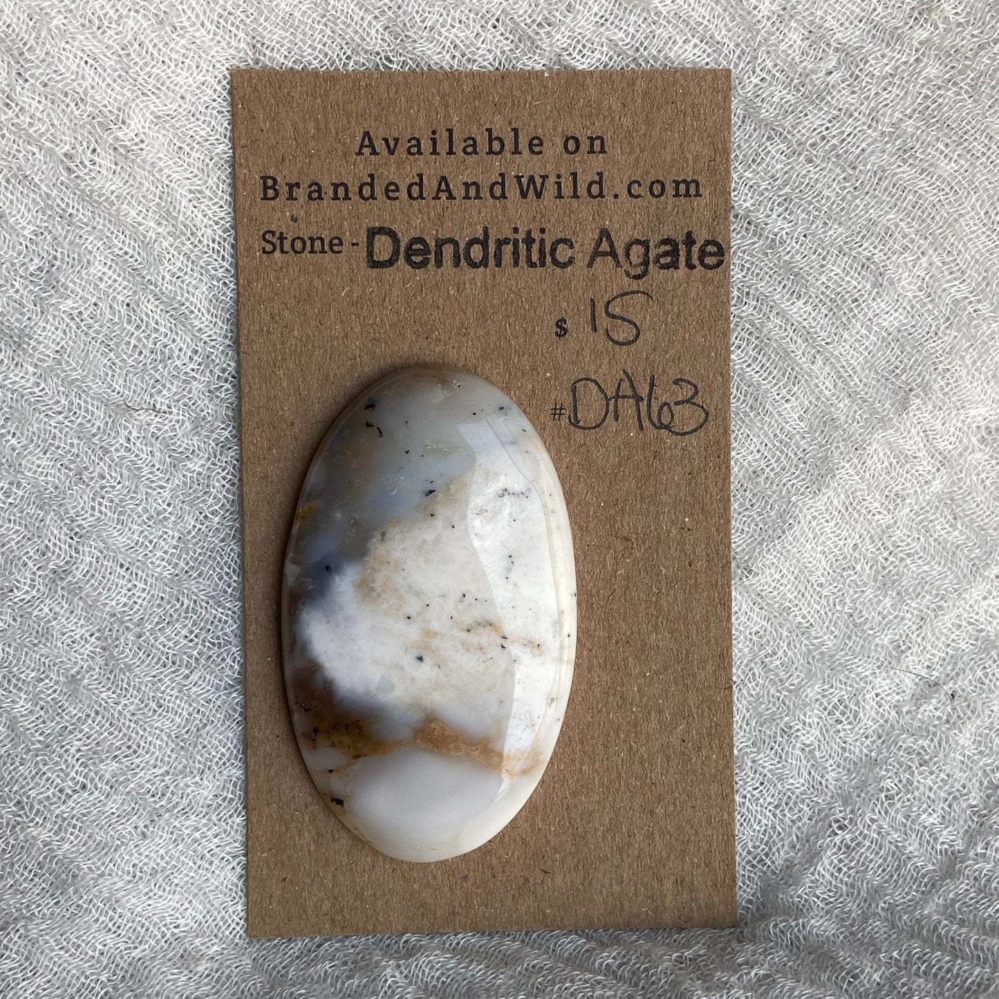 Dendritic Agate Cabochon - DA63