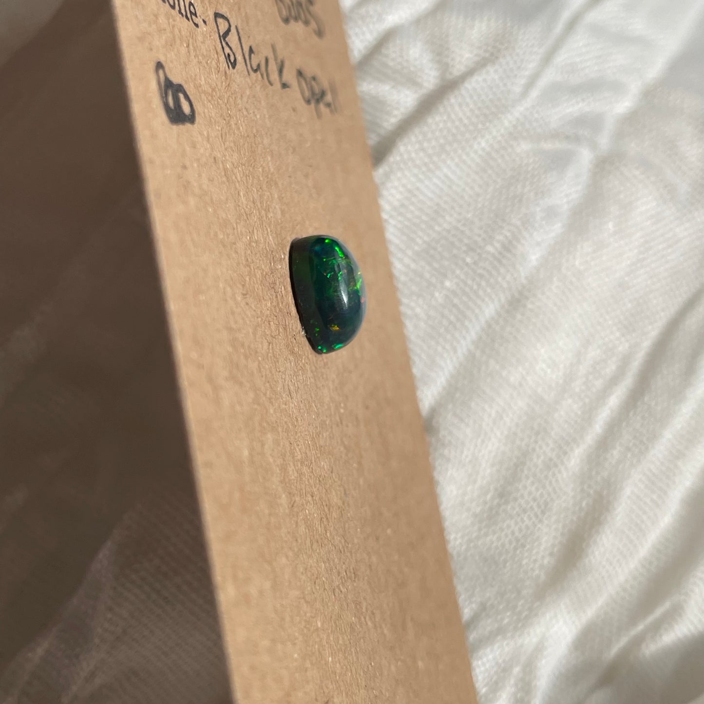 Black Opal - Cabochon - B005 362D326B-1325-4F90-9E1A-2003AD577BB1 Brandedandwild.com