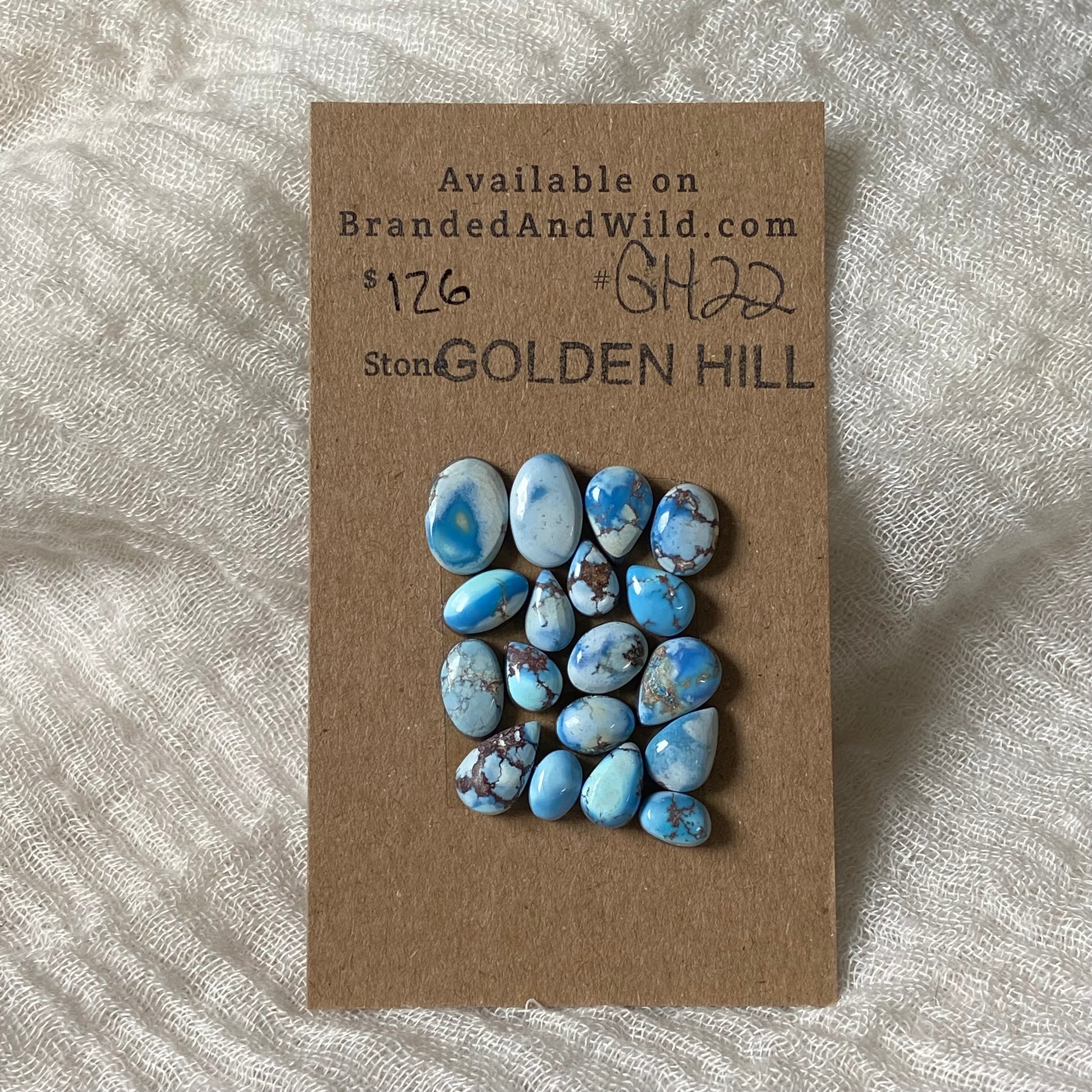 Golden Hill Cabochon - GH22 362E6661-CE35-4134-B825-1D3073DEA7F5 Brandedandwild.com