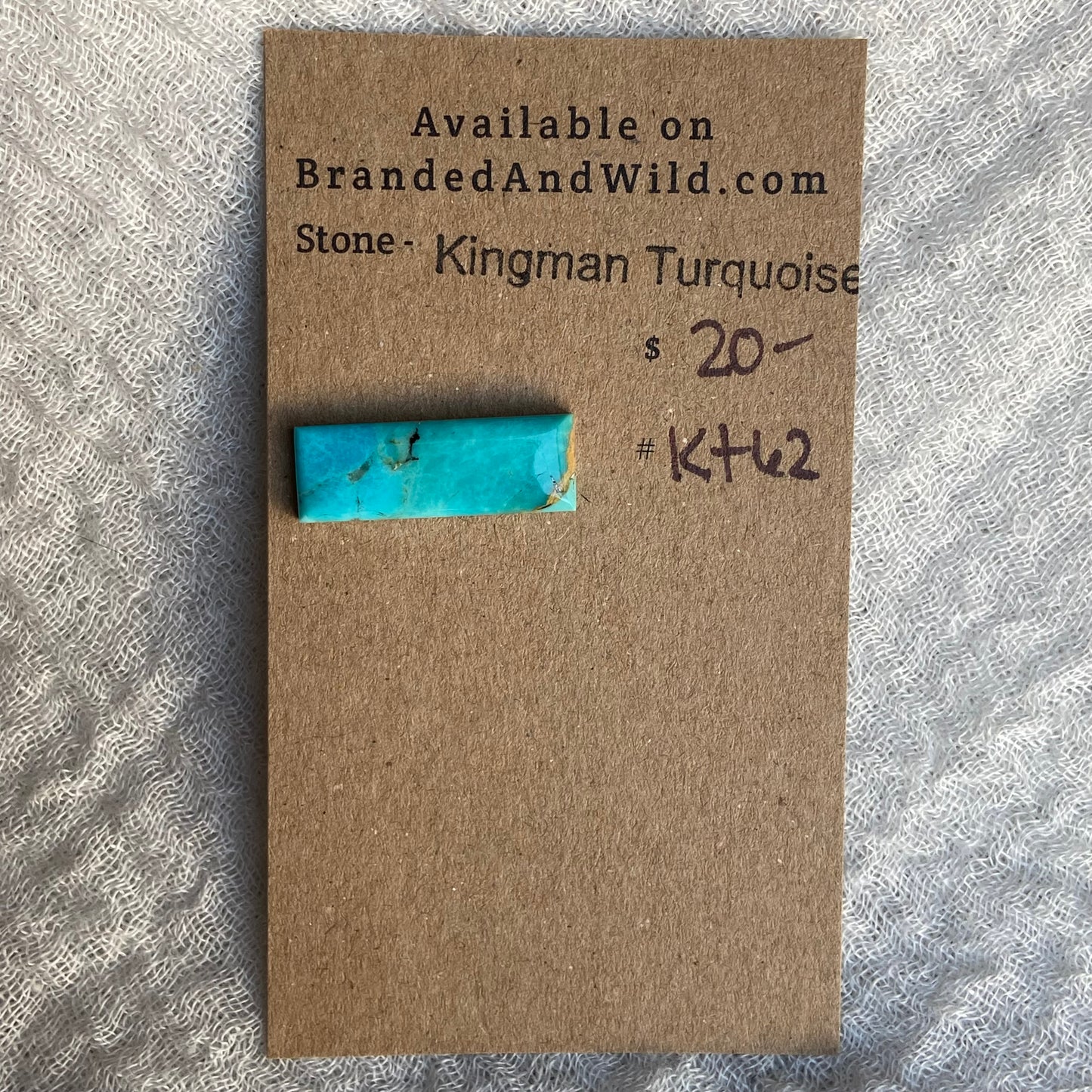 Kingman Turquoise Cabochon - KT62