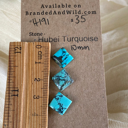 Hubei Turquoise Cabochon - H191 365B8826-E356-45A1-A727-DFC19564AB2A Brandedandwild.com
