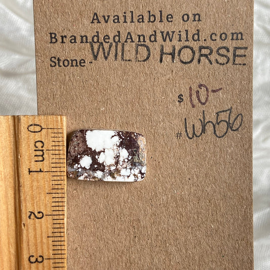 Wild Horse Cabochon - WH56 365F9960-FBD6-47FD-B8BC-B6DF2F9F96B4 Brandedandwild.com
