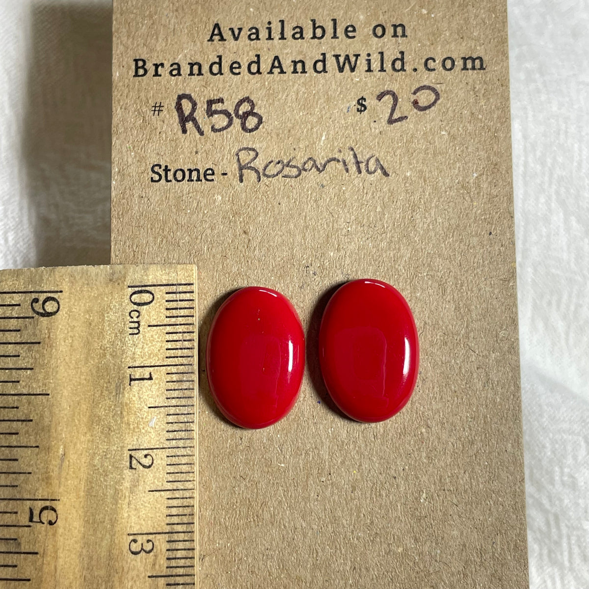 Rosarita - Cabochon - R58 366BC274-C316-42A9-A368-94A1B6A97E73 Brandedandwild.com