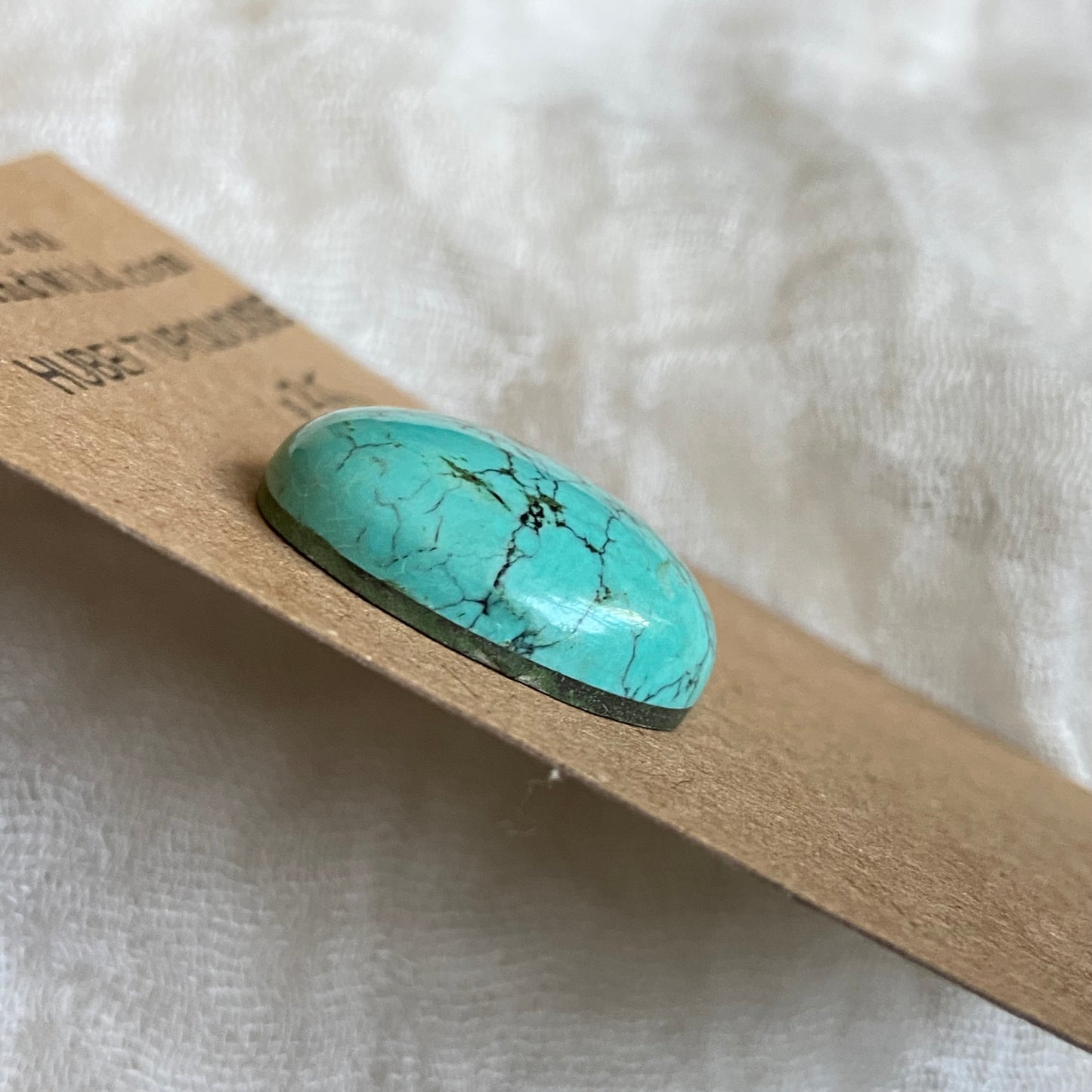 Hubei Turquoise Cabochon - H193 3674EF6C-37DB-450A-95B2-E09DA14B7019 Brandedandwild.com