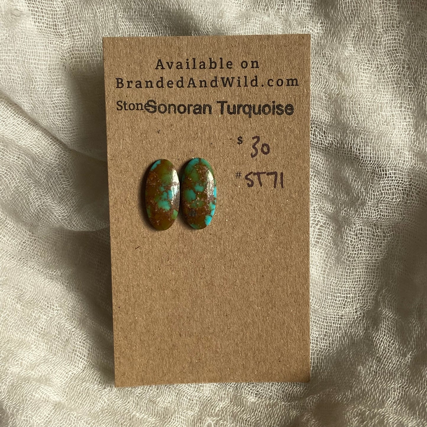 Sonoran Turquoise Cabochon - ST71