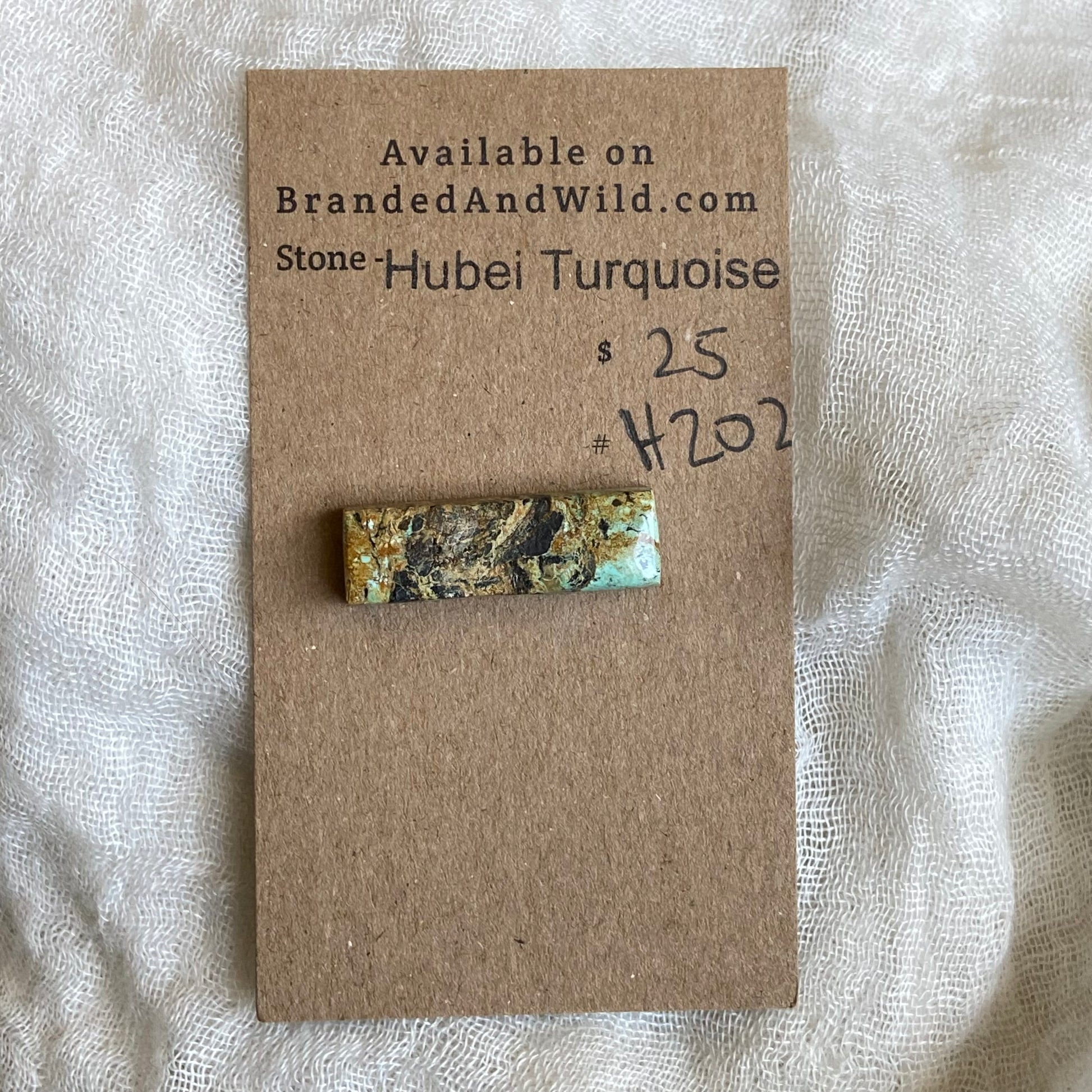 Hubei Turquoise Cabochon - H202 36A4B680-1459-4D67-82C8-D2C239E4FF1F Brandedandwild.com