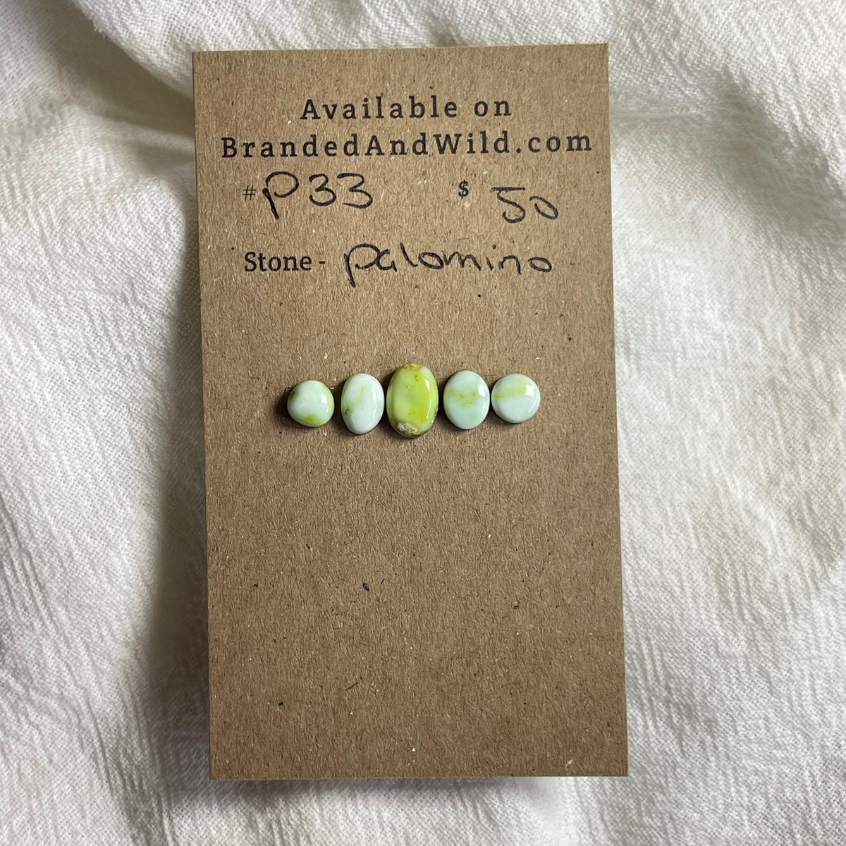 Palomino Cabochon - P33 36B178D1-6789-48ED-84BB-0A2605AA797E Brandedandwild.com