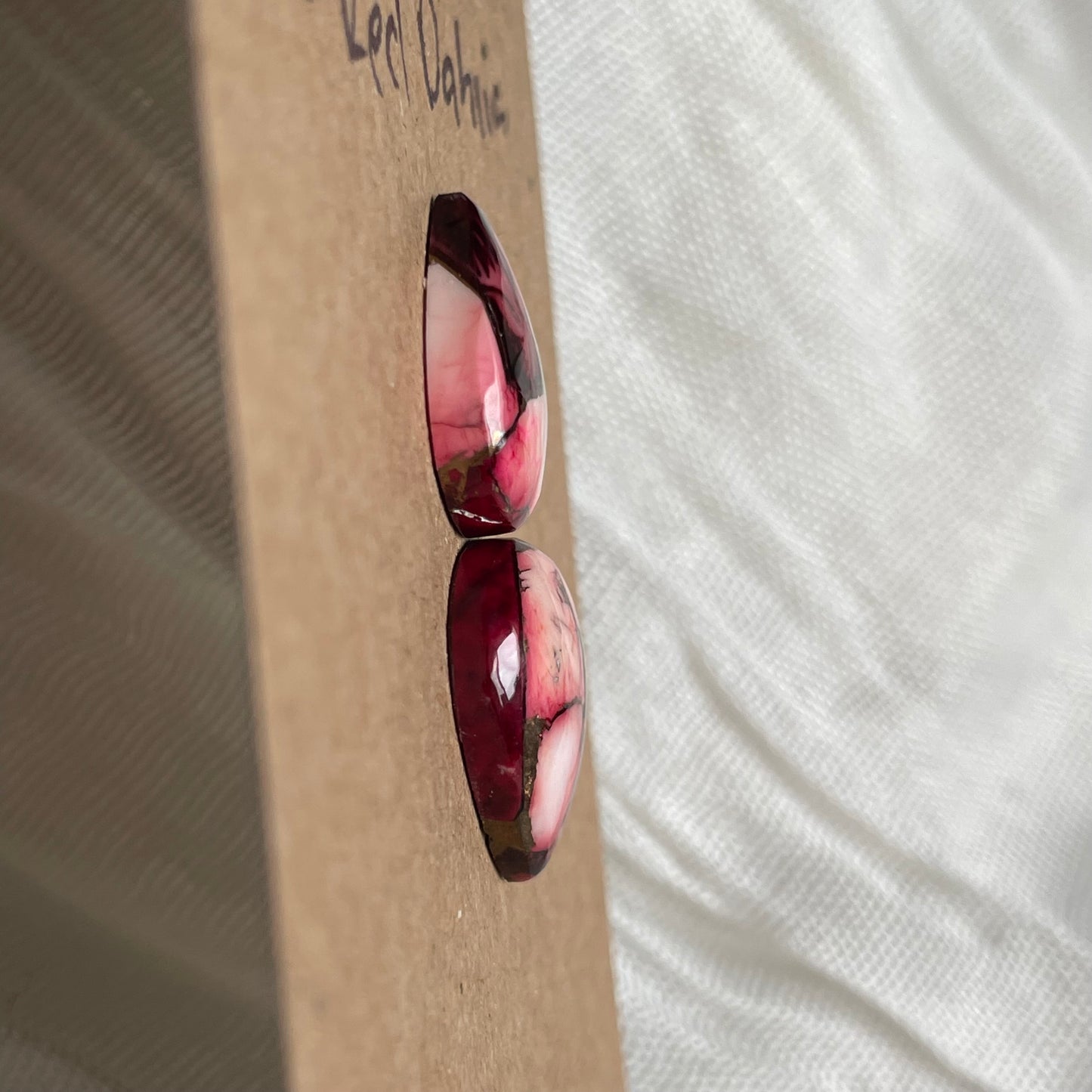 Red Dahlia Cabochon - RD2 36B3740C-8557-477D-A8DF-8173A46E9345 Brandedandwild.com
