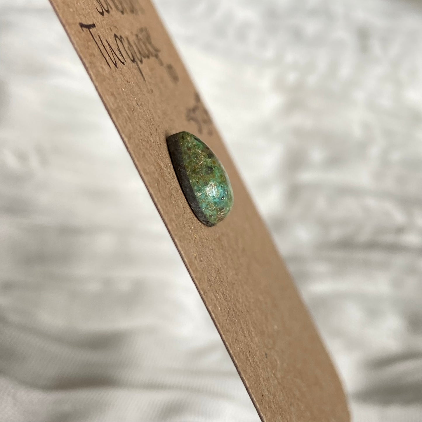 Sonoran Turquoise Cabochon - ST35 36BBBF1A-64CB-4EDB-ABD6-CBF49D12BC5D Brandedandwild.com
